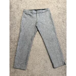Women’s Career Pants Banana Republic Sloan 8 Petite Heather Gray Stretch EUC